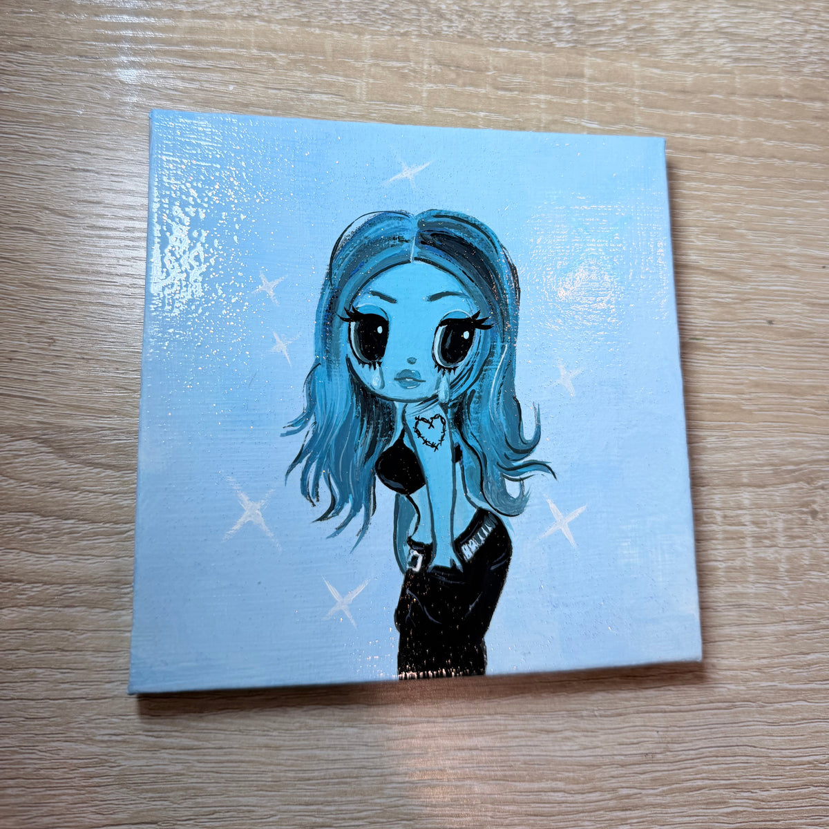 Karol G No Me Arrepiento De Sentir Nada Mini Album Painting — 5×5