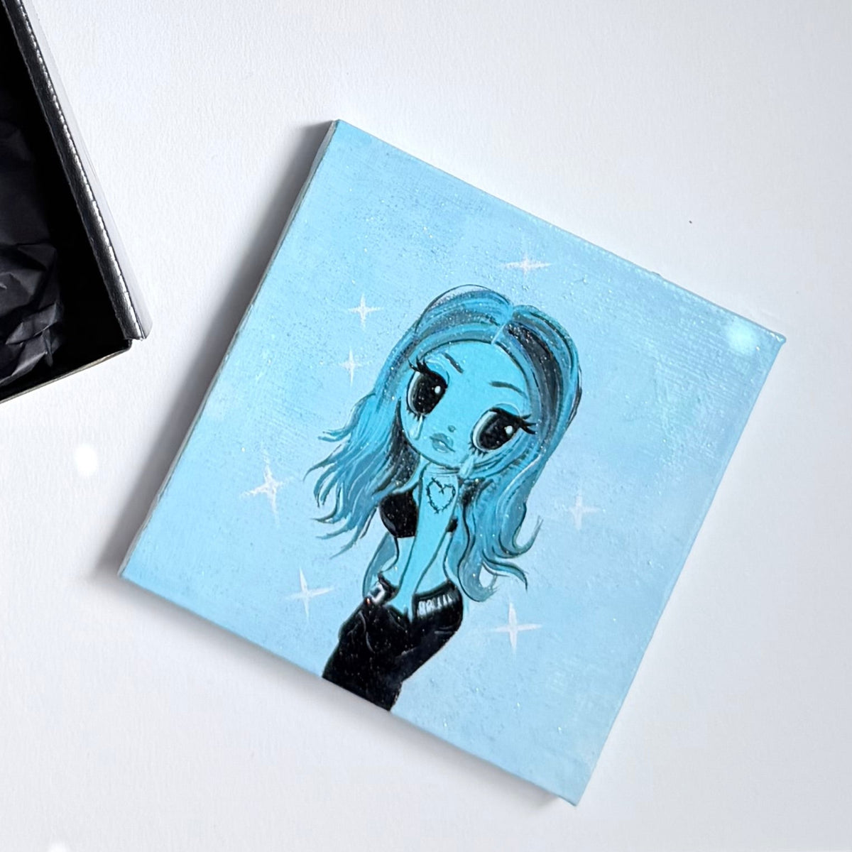 Karol G No Me Arrepiento De Sentir Nada Mini Album Painting — 5×5